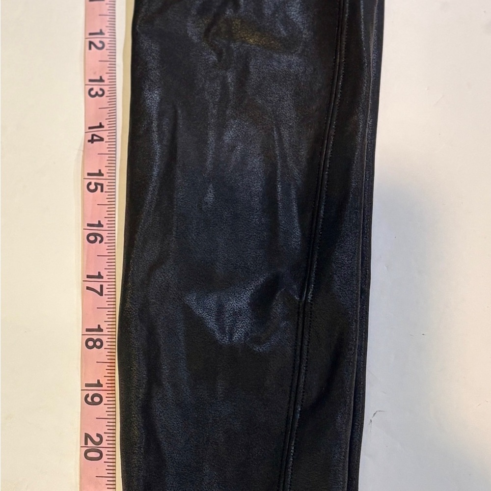 SPANX Faux Leather-Look High Waist Leggings Black - Picture 4 of 7